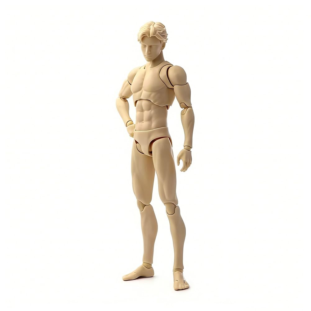 Amazon.com: Mirrfig 1/12 Scale Male Action Figure, 6 Inch Super